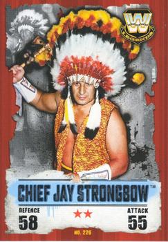 2016 Topps Slam Attax WWE: Takeover #226 Chief Jay Strongbow Front