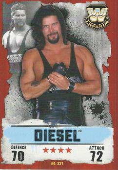 2016 Topps Slam Attax WWE: Takeover #231 Diesel Front