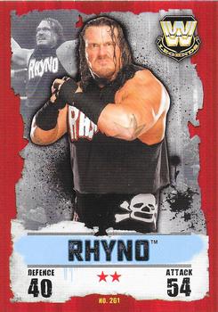2016 Topps Slam Attax WWE: Takeover #261 Rhyno Front