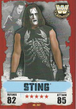 2016 Topps Slam Attax WWE: Takeover #267 Sting Front