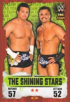 2016 Topps Slam Attax WWE: Takeover #281 The Shining Stars Front