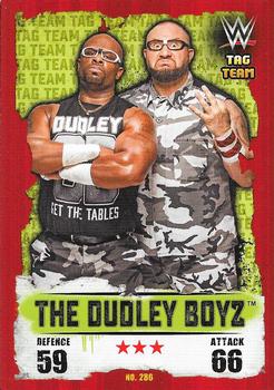 2016 Topps Slam Attax WWE: Takeover #286 The Dudley Boyz Front
