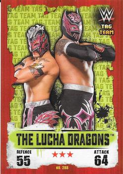 2016 Topps Slam Attax WWE: Takeover #288 The Lucha Dragons Front