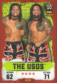 2016 Topps Slam Attax WWE: Takeover #293 The Usos Front