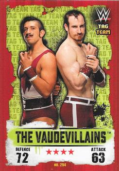2016 Topps Slam Attax WWE: Takeover #294 The Vaudevillains Front