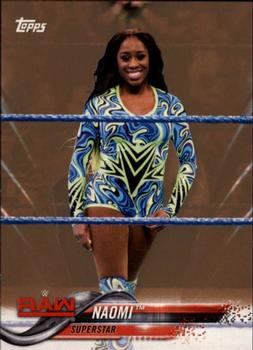2018 Topps WWE - Bronze #65 Naomi Front