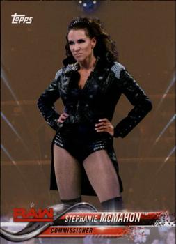 2018 Topps WWE - Bronze #86 Stephanie McMahon Front