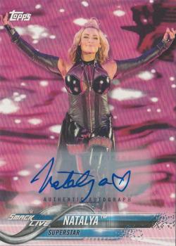 2018 Topps WWE - Autographs #66 Natalya Front