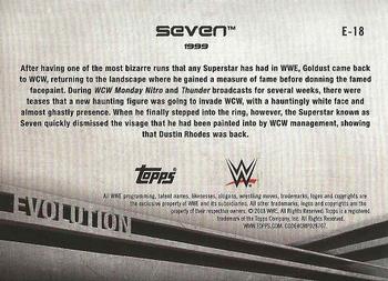 2018 Topps WWE - Evolution #E-18 Seven Back