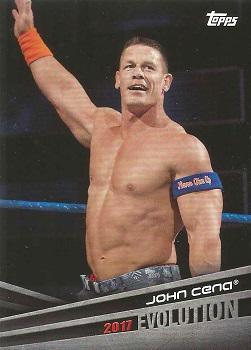 2018 Topps WWE - Evolution #E-25 John Cena Front
