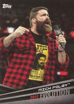 2018 Topps WWE - Evolution #E-38 Mick Foley Front
