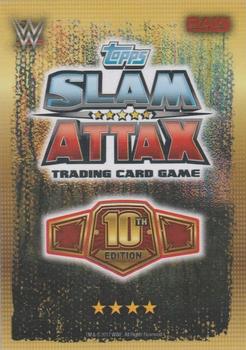 2017 Topps Slam Attax WWE 10th Edition #1 Alexa Bliss Back