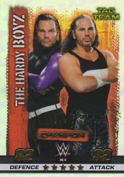 2017 Topps Slam Attax WWE 10th Edition #8 The Hardy Boyz Front