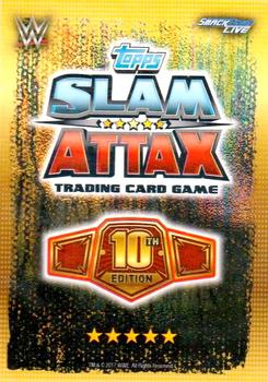 2017 Topps Slam Attax WWE 10th Edition #12 AJ Styles Back