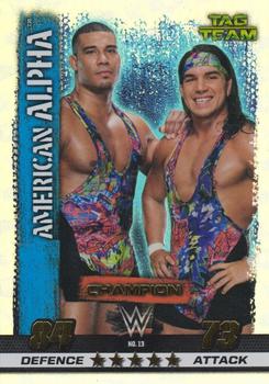 2017 Topps Slam Attax WWE 10th Edition #13 American Alpha Front