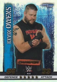 2017 Topps Slam Attax WWE 10th Edition #16 Kevin Owens Front