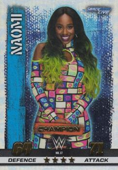 2017 Topps Slam Attax WWE 10th Edition #17 Naomi Front
