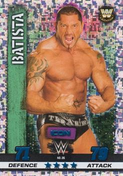 2017 Topps Slam Attax WWE 10th Edition #26 Batista Front