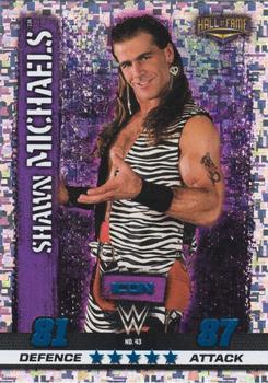 2017 Topps Slam Attax WWE 10th Edition #43 Shawn Michaels Front