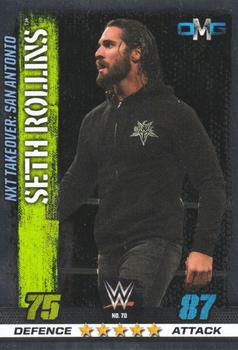 2017 Topps Slam Attax WWE 10th Edition #70 Seth Rollins Front