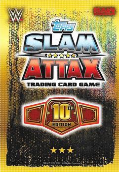2017 Topps Slam Attax WWE 10th Edition #85 Big Cass Back