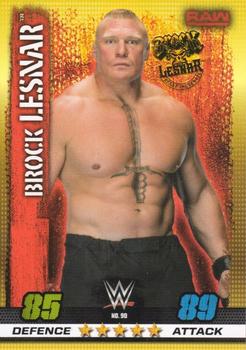 2017 Topps Slam Attax WWE 10th Edition #90 Brock Lesnar Front