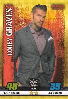 2017 Topps Slam Attax WWE 10th Edition #93 Corey Graves Front