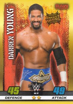 2017 Topps Slam Attax WWE 10th Edition #97 Darren Young Front
