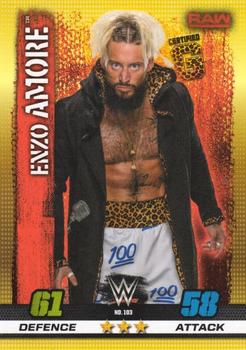 2017 Topps Slam Attax WWE 10th Edition #103 Enzo Amore Front