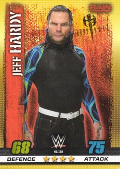 2017 Topps Slam Attax WWE 10th Edition #108 Jeff Hardy Front
