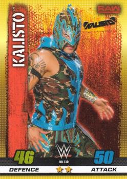 2017 Topps Slam Attax WWE 10th Edition #110 Kalisto Front