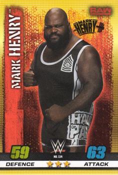 2017 Topps Slam Attax WWE 10th Edition #114 Mark Henry Front