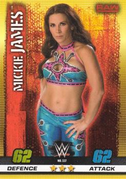 2017 Topps Slam Attax WWE 10th Edition #117 Mickie James Front