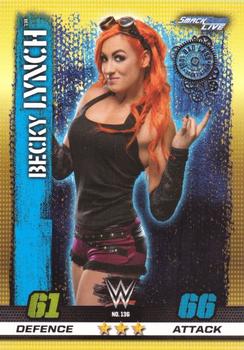 Champions WWE Slam Attax 12 Universe Karte 322 Becky Lynch 