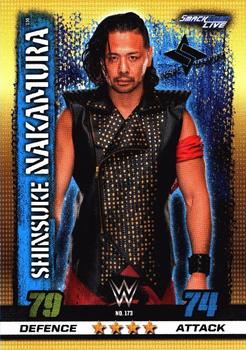 2017 Topps Slam Attax WWE 10th Edition #173 Shinsuke Nakamura Front