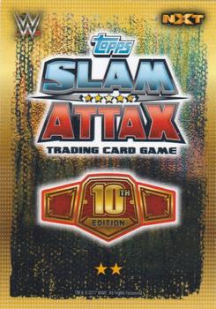 2017 Topps Slam Attax WWE 10th Edition #182 Aleister Black Back