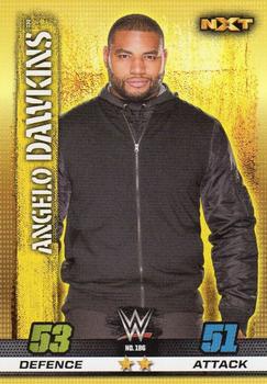 2017 Topps Slam Attax WWE 10th Edition #186 Angelo Dawkins Front
