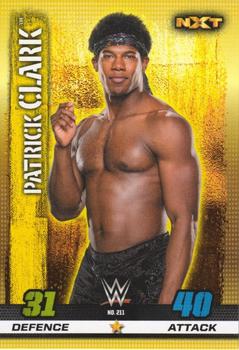 2017 Topps Slam Attax WWE 10th Edition #211 Patrick Clark Front