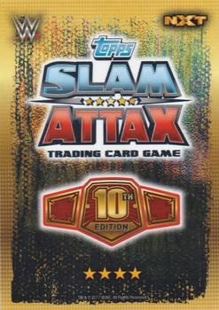 2017 Topps Slam Attax WWE 10th Edition #217 Roderick Strong Back