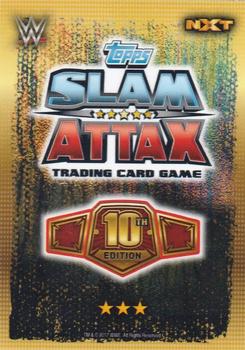 2017 Topps Slam Attax WWE 10th Edition #218 Sawyer Fulton Back