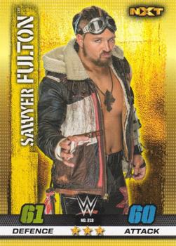 2017 Topps Slam Attax WWE 10th Edition #218 Sawyer Fulton Front