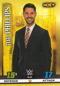 2017 Topps Slam Attax WWE 10th Edition #222 Tom Phillips Front