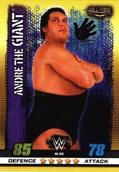2017 Topps Slam Attax WWE 10th Edition #242 Andre The Giant Front