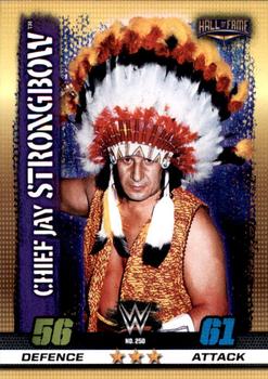 2017 Topps Slam Attax WWE 10th Edition #250 Chief Jay Strongbow Front