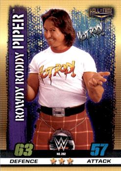 2017 Topps Slam Attax WWE 10th Edition #282 Rowdy Roddy Piper Front