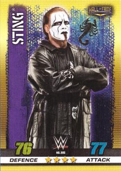 2017 Topps Slam Attax WWE 10th Edition #285 Sting Front