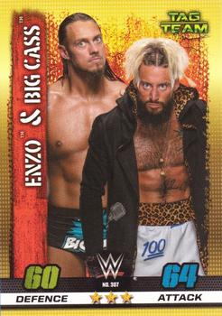 2017 Topps Slam Attax WWE 10th Edition #307 Enzo / Big Cass Front