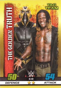 2017 Topps Slam Attax WWE 10th Edition #309 The Golden Truth Front