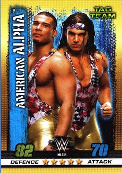 2017 Topps Slam Attax WWE 10th Edition #314 American Alpha Front