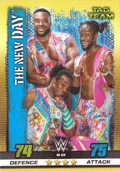 2017 Topps Slam Attax WWE 10th Edition #318 The New Day Front